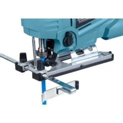 GERMANIA® Akku-Stichsäge 20 V mit Aluminiumtisch und Staubabsaugsystem