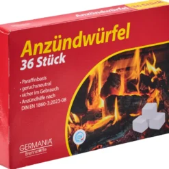 GERMANIA® Anzündwürfel 36 Stück auf Paraffinbasis