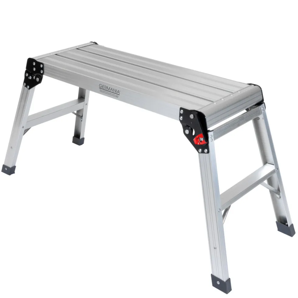 GERMANIA® Arbeitsplattform 76 x 30 cm klappbar aus Aluminium