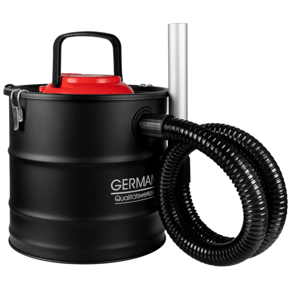 GERMANIA® Aschesauger 20 Liter aus Stahl 1200 W
