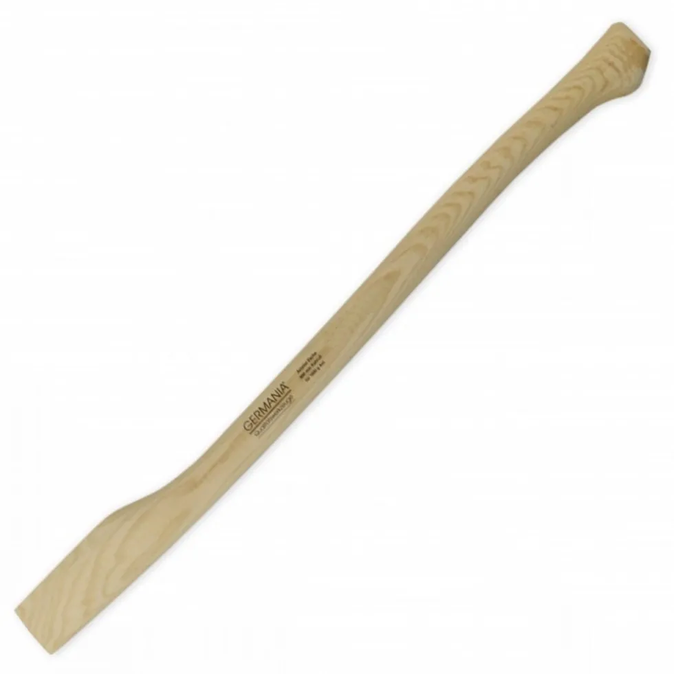 GERMANIA® Axtstiel 2er Set 90cm Kuhfußform
