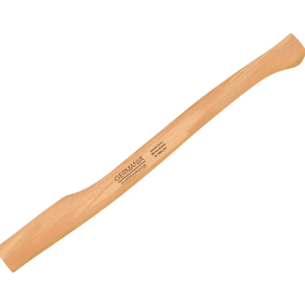GERMANIA® Axtstiel 2er Set 60cm Kuhfußform