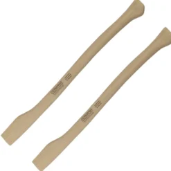 GERMANIA® Axtstiel 2er Set 70cm Kuhfußform