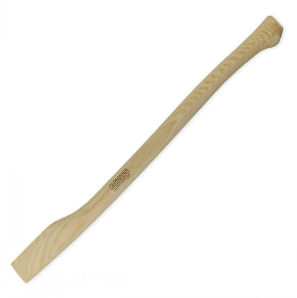 GERMANIA® Axtstiel 2er Set 80cm Kuhfußform