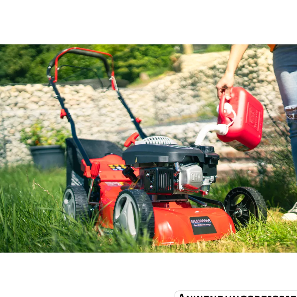 GERMANIA® Benzin Rasenmäher BRM P135-42 Power 42