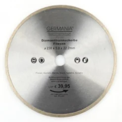 GERMANIA® Diamanttrennscheibe 230 x 2,6 x 22,2 mm