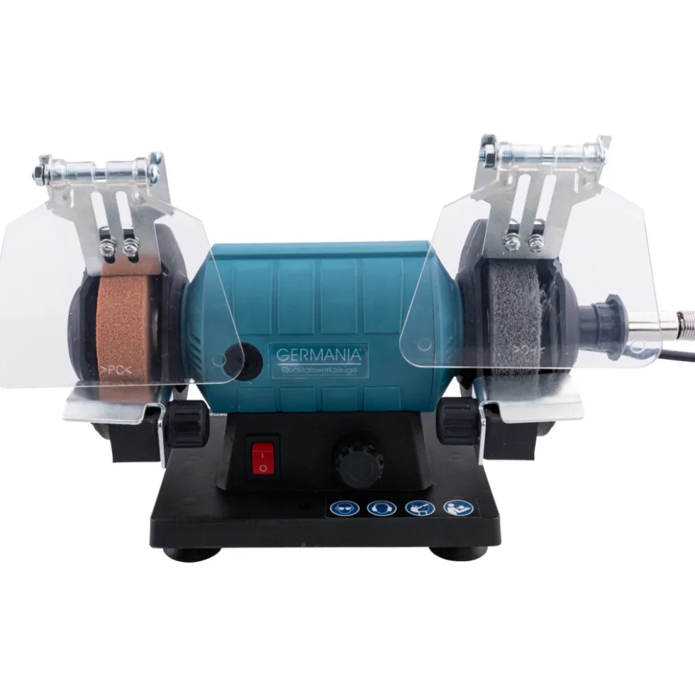 GERMANIA® Doppelschleifer 120 W inklusive 103-teiliges Zubehörset