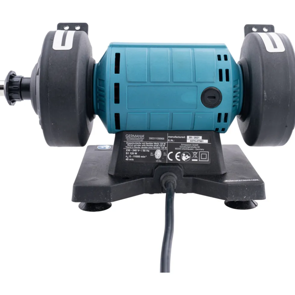 GERMANIA® Doppelschleifer 120 W inklusive 103-teiliges Zubehörset