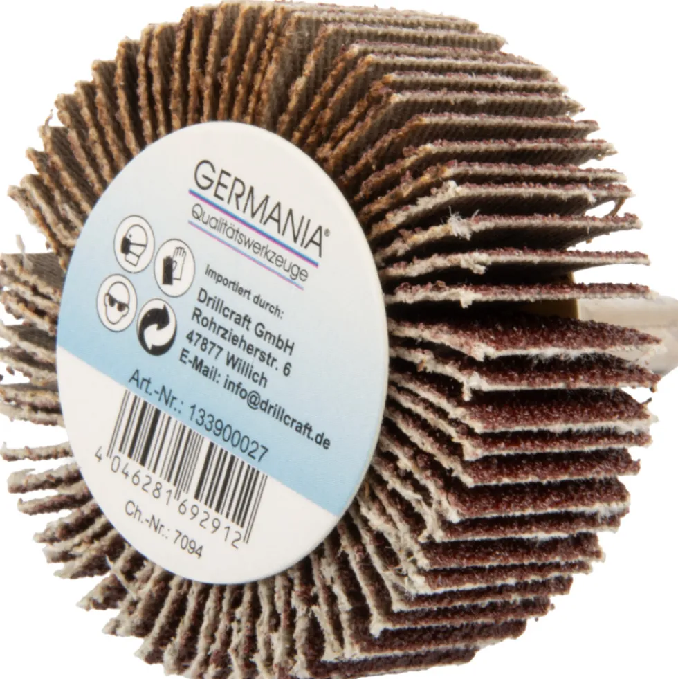 GERMANIA® Fächerschleifer Ø 50 x 20 mm K80