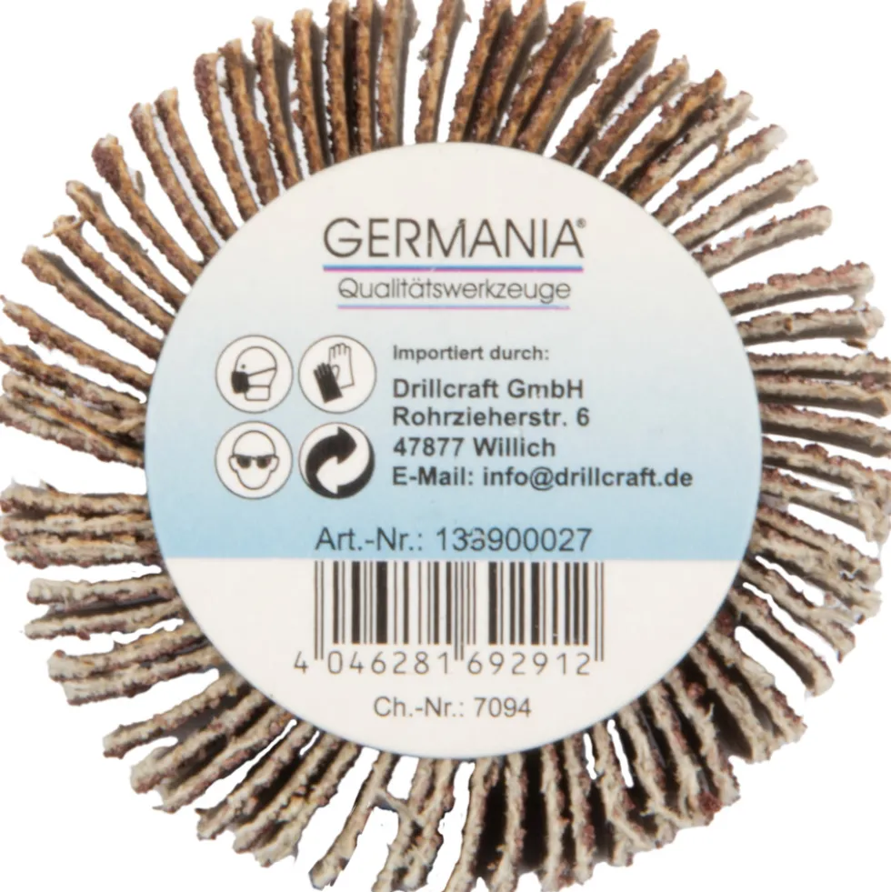 GERMANIA® Fächerschleifer Ø 50 x 20 mm K80
