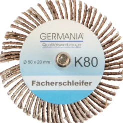 GERMANIA® Fächerschleifer Ø 50 x 20 mm K80