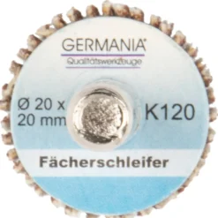 GERMANIA® Fächerschleifer Ø 20 x 20 mm K120