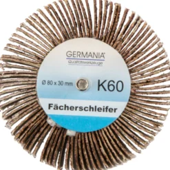GERMANIA® Fächerschleifer Ø 80 x 30 mm K60