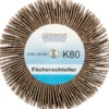 GERMANIA® Fächerschleifer Ø 80 x 40 mm K80