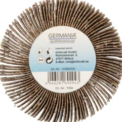 GERMANIA® Fächerschleifer Ø 80 x 40 mm K80