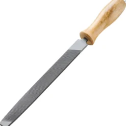 GERMANIA® Flachfeile 200 mm mit Holzgriff