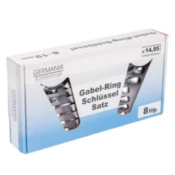 GERMANIA® Gabel-Ringmaulschlüssel-Set 8-teilig