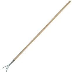 GERMANIA® Grubber mit Holzstiel, 3 Zinken, verzinkt, 157 cm