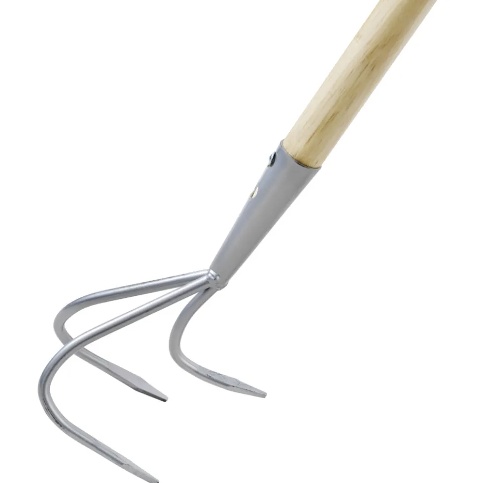 GERMANIA® Gruber 3 Zinken mit Holzstiel