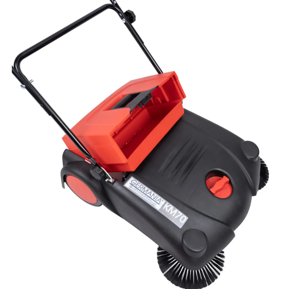 GERMANIA® Handkehrmaschine KM70 70 cm 14 Liter