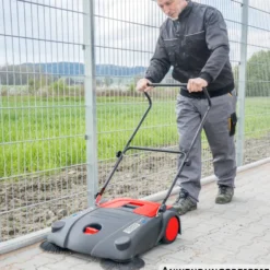 GERMANIA® Handkehrmaschine KM70 70 cm 14 Liter