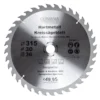 GERMANIA® HM Kreissägeblatt Ø 315mm, 36 Zähne für Holz
