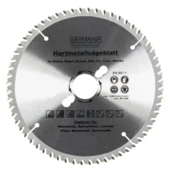 GERMANIA® HM Multifunktionssägeblatt Ø 210 mm mit 60 Zähnen