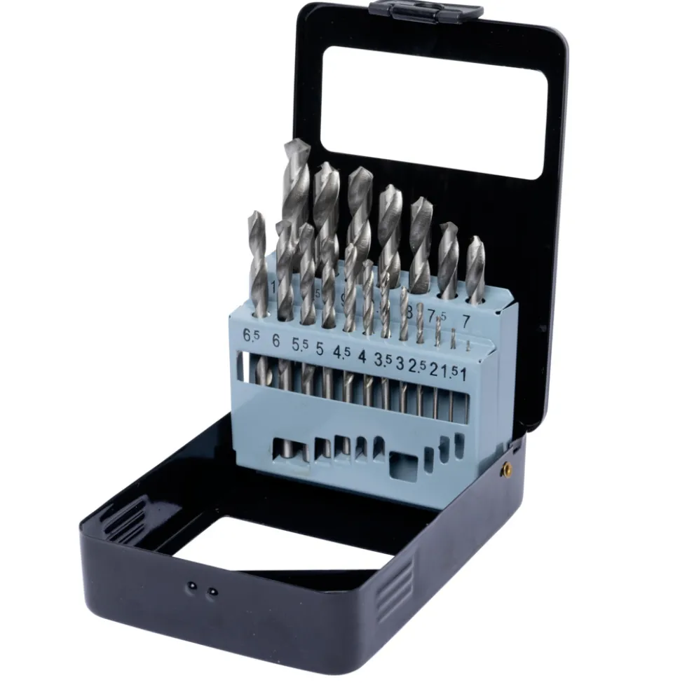 GERMANIA® HSS Bohrer-Set19-teilig poliert 1-10 mm