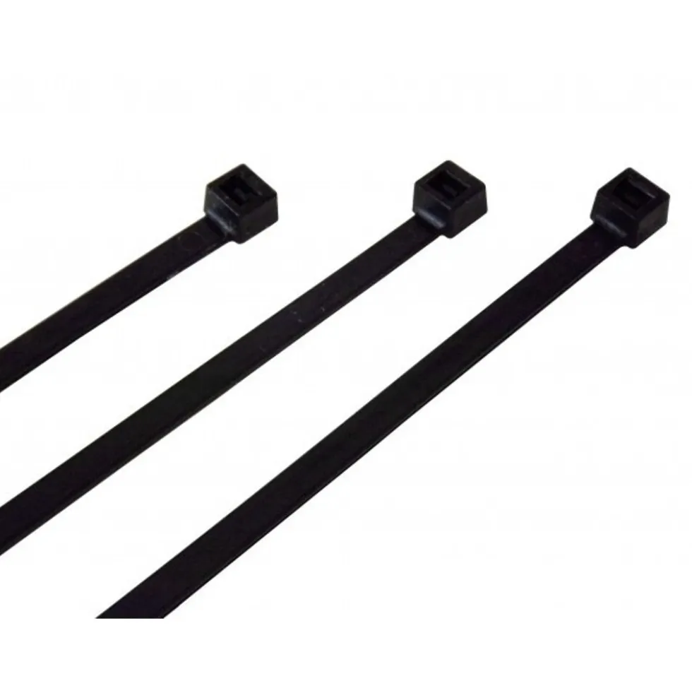 GERMANIA® Kabelbinder 2,5x200 mm schwarz 100 Stück UV-beständig