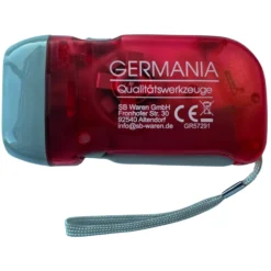 GERMANIA LED-Dynamo Taschenlampe, Farbauswahl