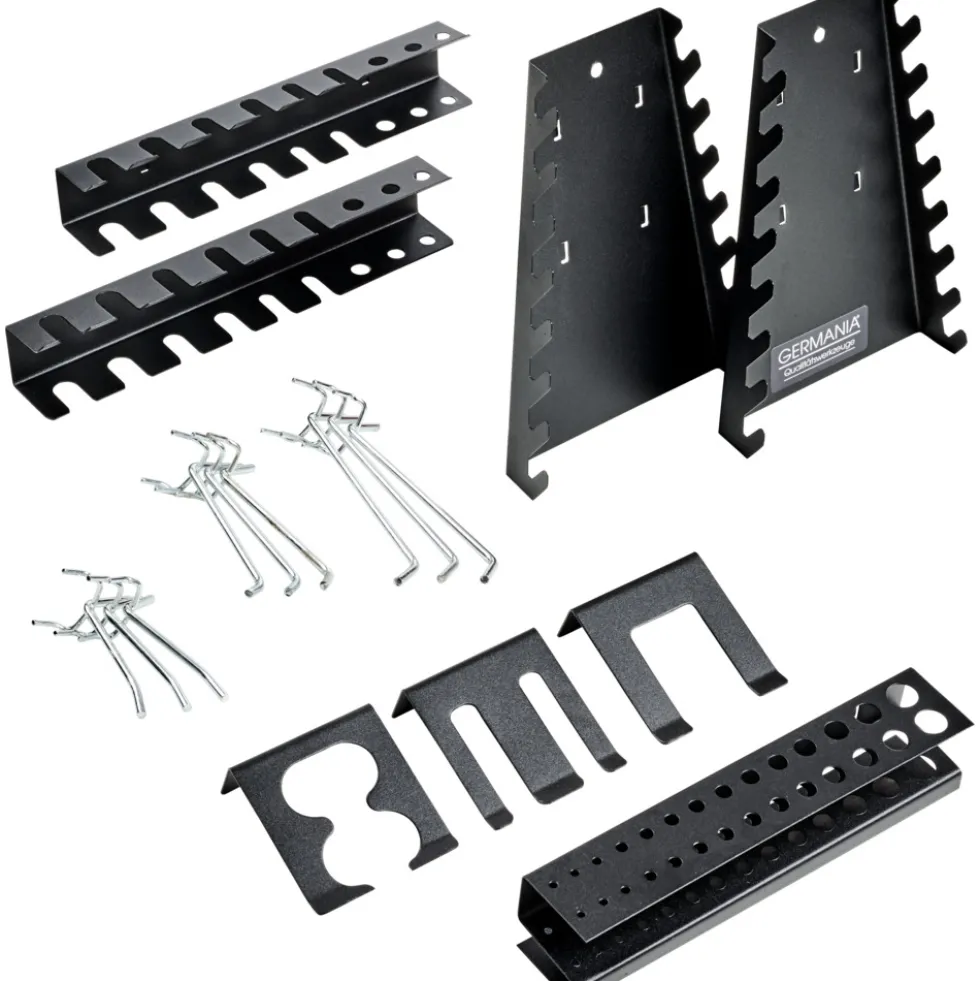 GERMANIA® Lochwandhaken 17-teilig aus Metall