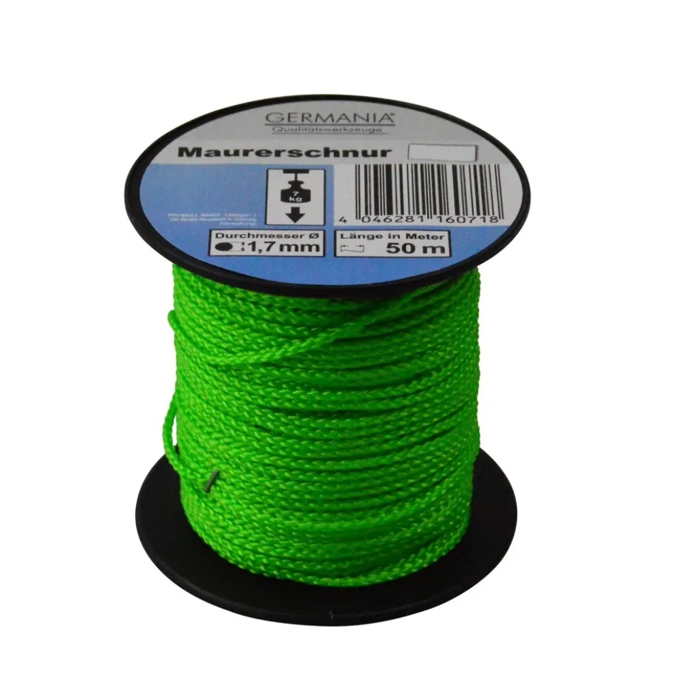 GERMANIA® Maurerschnur 1,7 mm x 50 m grün
