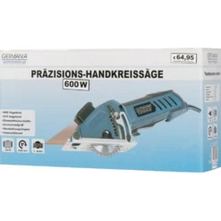 GERMANIA® Mini-Handkreissäge, 600 W