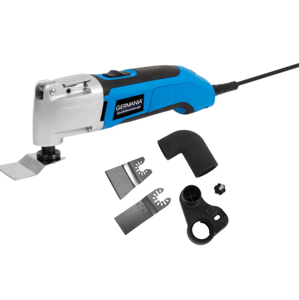 GERMANIA® Multitool 300 W mit Schnellwechselsystem