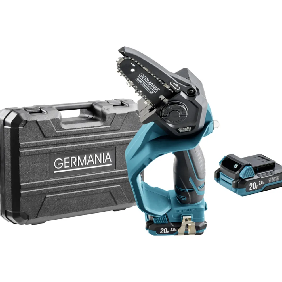 GERMANIA® Plattform 2.0 Akku Astkettensäge Set 20V