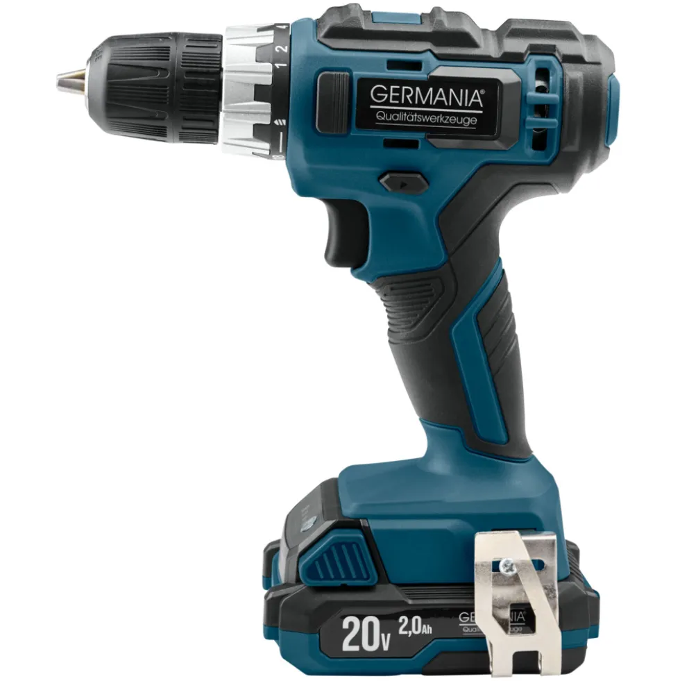 GERMANIA® Plattform 2.0 Akku-Bohrschrauber Set 20 V