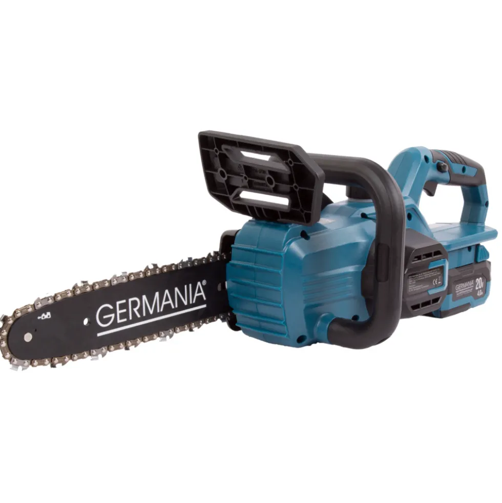 GERMANIA® Plattform 2.0 Akku-Kettensägen-Set 20V