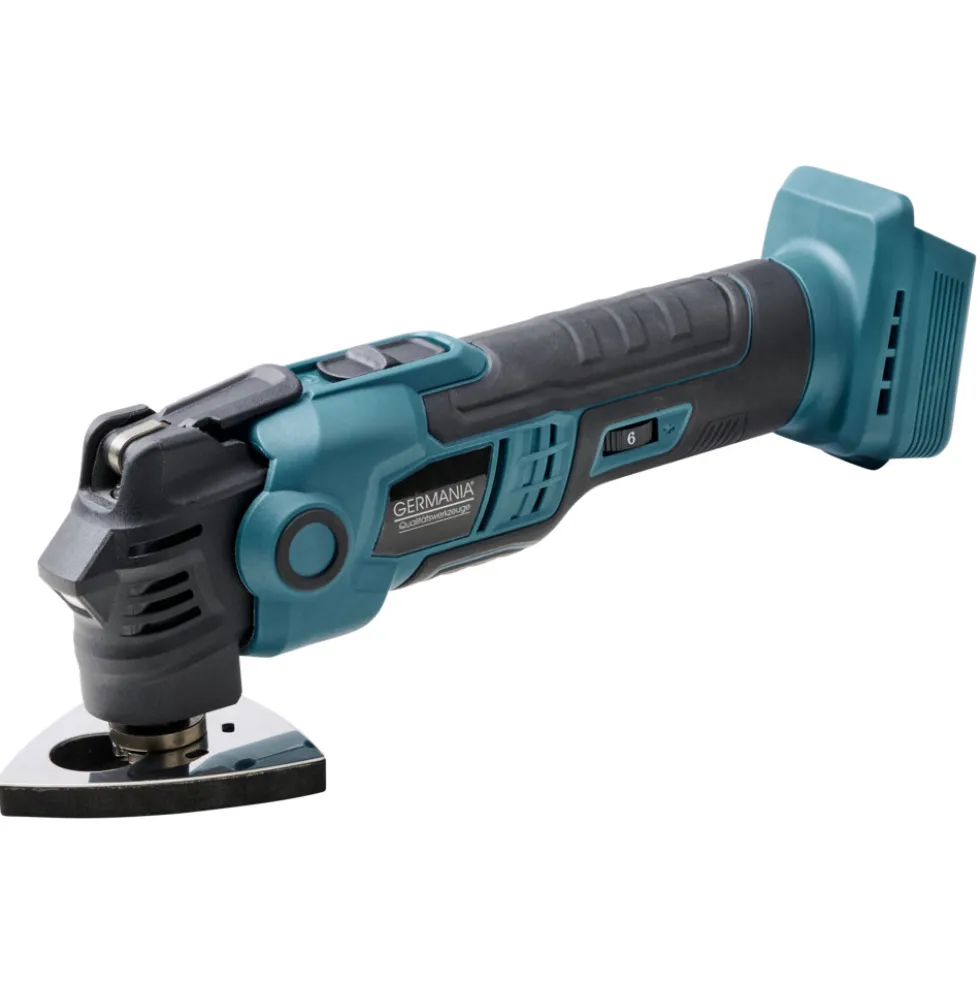 GERMANIA® Plattform 2.0 Akku-Multitool 20 V mit Aufsätzen