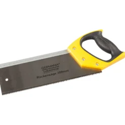GERMANIA® Rückensäge 300 mm, Feinsäge gerade