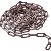 GERMANIA® Regen-Ablaufkette Ø 6mm 4m braun