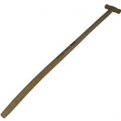 GERMANIA® Schaufelstiel Esche 100 cm gebogen mit T-Griff
