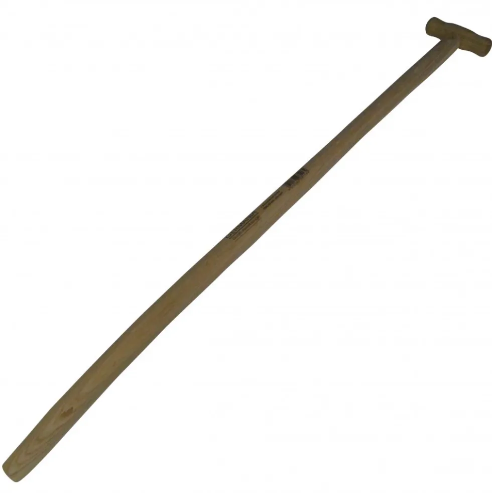 GERMANIA® Schaufelstiel Esche 100 cm gebogen mit T-Griff