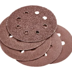 GERMANIA® Schleifpapier-Set 115 mm 30-teilig von K40-180 für Exzenterschleifer
