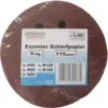 GERMANIA® Schleifpapier-Set 9-teilig 115 mm von K40-180