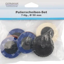 GERMANIA® Schleif- und Polierscheiben-Set 7-teilig 50mm