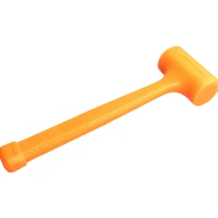 GERMANIA® Schonhammer 900 g aus orangenem Kunststoff, sandgefüllt