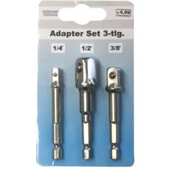 GERMANIA® Stecknuss Adaptersatz 3-teilig