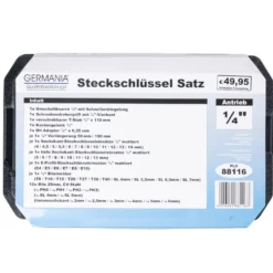 GERMANIA® Steckschlüsselsatz 58-teilig mit Koffer
