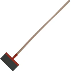 GERMANIA® Stoßscharre mit Holzstiel