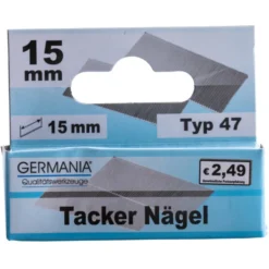 GERMANIA® Tackernagel-Set 1000-teilig für Hand- und Elektrotacker